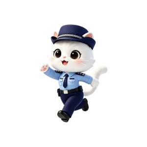白猫警官1